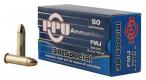 Fiocchi .38 Spc 148 Grain Jacketed Hollow Point 50rd box
