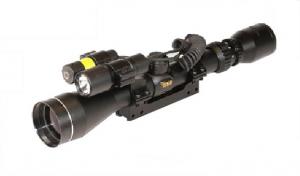 BSA Varmint Hunter Riflescope w/Light & Laser - VH39X40LLCP