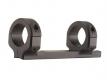 DNZ Products 1" Low Matte Black Long Action Base/Rings/Brown