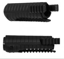 Fab Defense Black Handguard w/Three Picatinny Style Rails