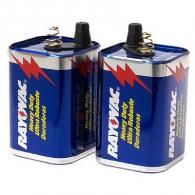 RayoVac 2 Pack 6 Volt Heavy Duty Lantern Batteries - 9442R