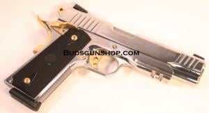 Taurus M1911 45 Stainless W/Gold Highlights - 1191109PSSG1 Taurus M1911 45 Stainless W/Gold Highlights - 1191109PSSG1