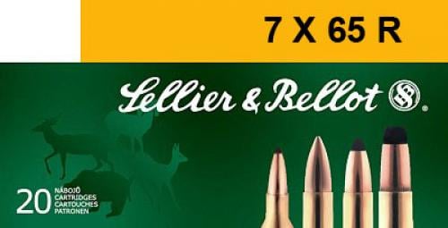 SELLIER & BELLOT 7mmX65R SPCE (Soft Point Cut-throug - V331212U