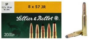 SELLIER & BELLOT 8mmX57 JR Soft Point 196 GR 2329 f - V331762