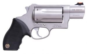 Taurus Judge Public Defender Stainless 2" 410/45 Long Colt Revolver - 2441039TCPKB Taurus Judge Public Defender Stainless 2" 410/45 Long Colt Revolver - 2441039TCPKB