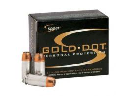 Speer 38 Special +P 125 Grain Gold Dot Hollow Point - 23720