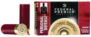 Federal Premium Personal Defense 12 GA 2.75" 9 Pellet 00-buck 5rd box - PD13200
