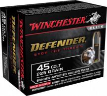 Winchester Silvertip Pistol Ammo 45 Colt 225 gr. JHP 20 rd.