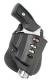 Fobus Standard Belt Paddle HK USP Compact 9/40/45 S&W Plastic Black
