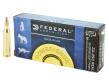Federal Power-Shok Soft Point  22-250 Remington Ammo  55gr 20rd box - 22250A