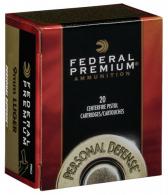 Federal Premium Personal Defense Hydra-Shock  9mm Ammo 124gr JHP 20 Round Box - P9HS1