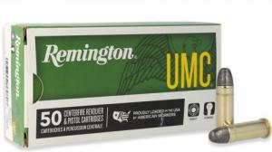 Remington Ammunition Performance WheelGun .38 Spc 158 GR Lead Semi-Wadcutter 50 Bx/ 10 Cs