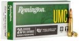 Remington UMC .223 Remington 55 Grain Full Metal Case 20rd box - L223R3