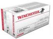 Winchester 22-250 Remington 45 Grain Jacketed Hollow Point 40rd box - USA222502