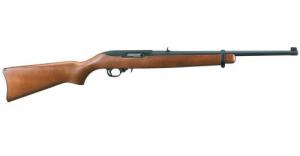 Ruger 10/22 Carbine .22LR 18.5" Satin Black Steel Hardwood Stock 10+1 - 1103