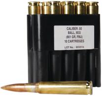 M33 Ball .50 BMG 661 Grain Ten Round in Plastic Reusable Box - 13327