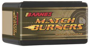 Match Burner Bullet 6mm Caliber .243 Diameter 68 Grain Flat Base