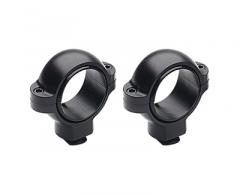 Signature Double Dovetail Rings 1 Inch High Gloss Black - 420570