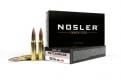 Nosler Match Grade Custom Competition Boat Tail Hollow Point 308 Winchester Ammo 20 Round Box