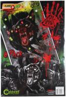 ZTR Zombie Flake Off Targets Wolf 12x18 Inch 8 Per Package - 791403