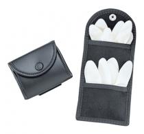 Double Latex Glove Pouch Black - 88961
