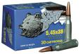 Silver Bear 5.45x39mm 60 Grain Full Metal Jacket 750 Per Case