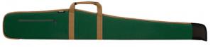 Deluxe Shotgun Cases Green with Camel Trim 52 Inch - BD251