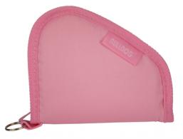 Pistol Rug Without Handles Pink With Pink Trim 7x6 Inches - BD609P