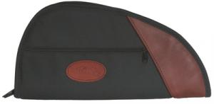 Deluxe Traditional Heart-Shaped Pistol Case Black Polyester With - CSP1005-28248