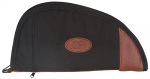 Supreme Traditional Heart-Shaped Pistol Case Black Canvas With L - CSP1006-28249