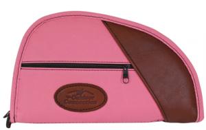 Deluxe Traditional Heart-Shaped Pistol Case Pink Polyester With - CSP983-28298