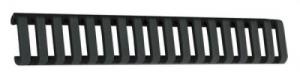 Low Profile Ladder Rail Covers Black Package Of Three - DD-0010-BK