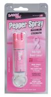 Sabre Red USA NBCF Pink Key Ring Pepper Spray .54 Ounces - KR-NBCF-02