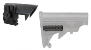 Polymer Picatinny Rail Fits Most Collapsible Stocks 2.25 Inch In - PRFCSCOMBO