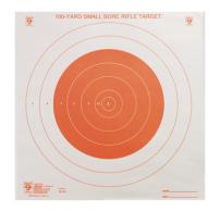 100 Yard Small Bore Target Orange 20 Per Pack - S14