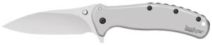 Zing SS Folding Knife With Reversible Pocket Clip 3 Inch Plain Edge Blade - 1730SS