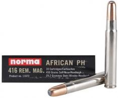 NORMA African PH .416 Remington Magnum 450 Grain RNSN