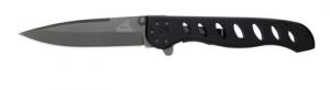 EVO Titanium-Coated Folding Knife 3.43 Inch Fine Edge Clip Point Blade Clampack