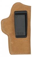 Suede Leather Angle Adjustable ISP Holster for Officer's 1911 and Clones Right Hand Brown - 421802BN-R