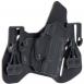 Leather Tuckable Pancake Holster for Ruger LC9 Right Hand Black - 422007BK-R