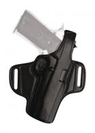 Thumb Break Leather Belt Holster for 1911 Five Inch Right Hand Black - BH1-200