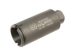 KX3 Threaded Flash Suppressor 5/8x24 Threads for 6.8 SPC and 7.62mm Phosphate Finish - KX3762P