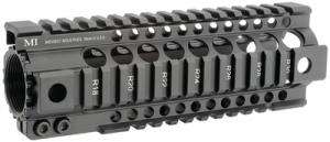 Gen2 T-Series One-Piece Free Float Handguard 7 Inch Carbine Black - MI-T7G2