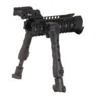 Side Rail Mounting Bipod With 3 Inch Rail 6-8 Inch - SBPS