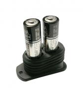 SE-1 and SE-2 Grip Plug With AA Battery Storage Black