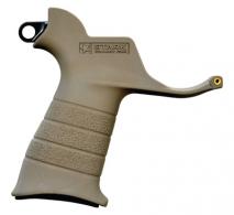 SE-2 AR-15 Pistol Grip With CR123 Battery Storage and Sling Hook Mount Flat Dark Earth