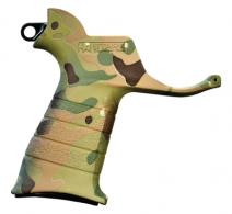 SE-2 AR-15 Pistol Grip With AA Battery Storage and Sling Hook Mount MultiCam Camouflage