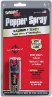Keychain Case Pocket Pepper Spray Refill Canister .54 Ounce Black - SPKCR-14-OC