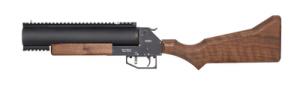 TBL-37 Top Break Flare Launcher 37mm 12 Inch Barrel Top Rail Black Walnut Stock - BD37TBL-WD12