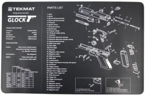 Blueprint Gun Cleaning Mat 11x17 Inches For Glock - MAT-GLOCK